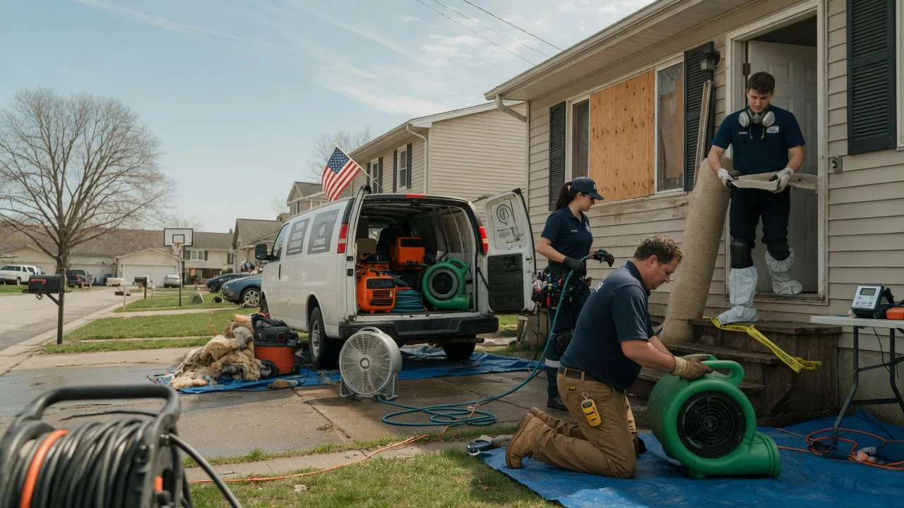 Water Damage Restoration in Scotland, MD near me